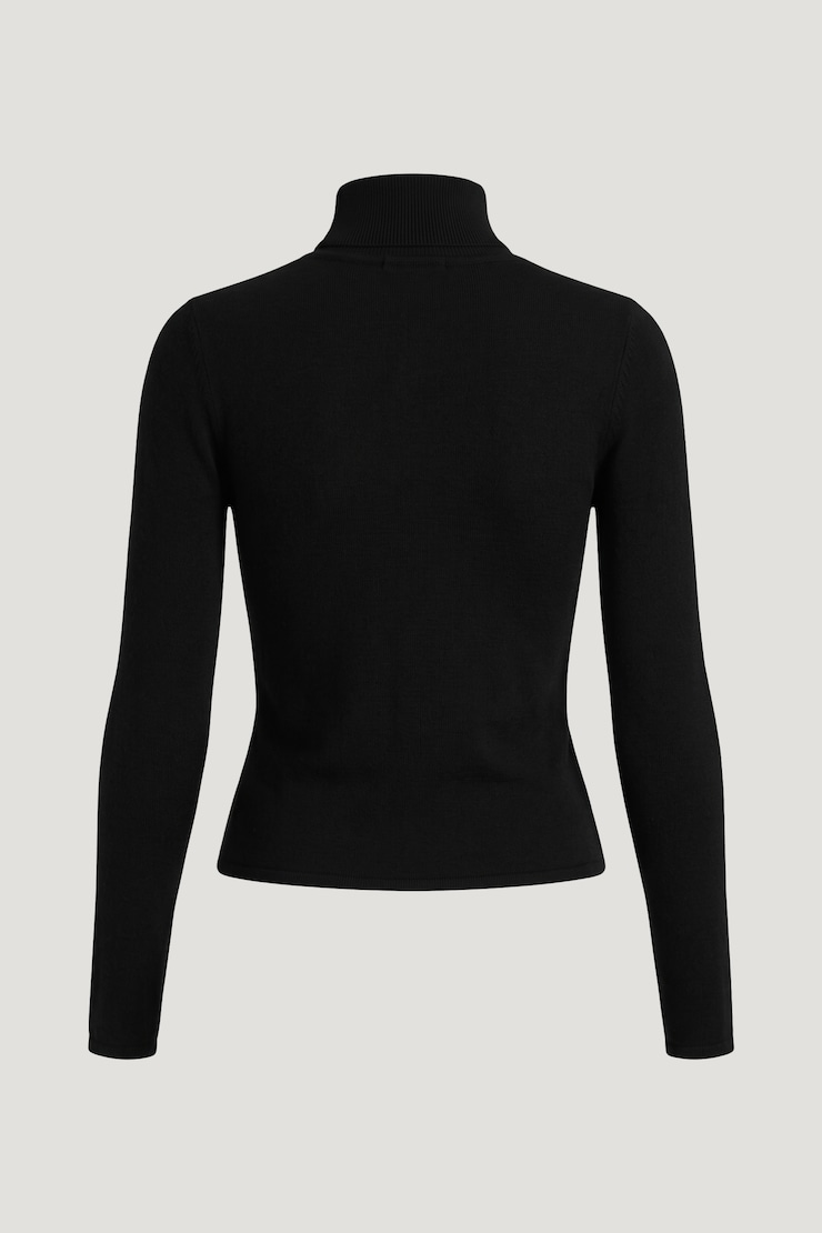 Turtleneck Sweater Jet Black large