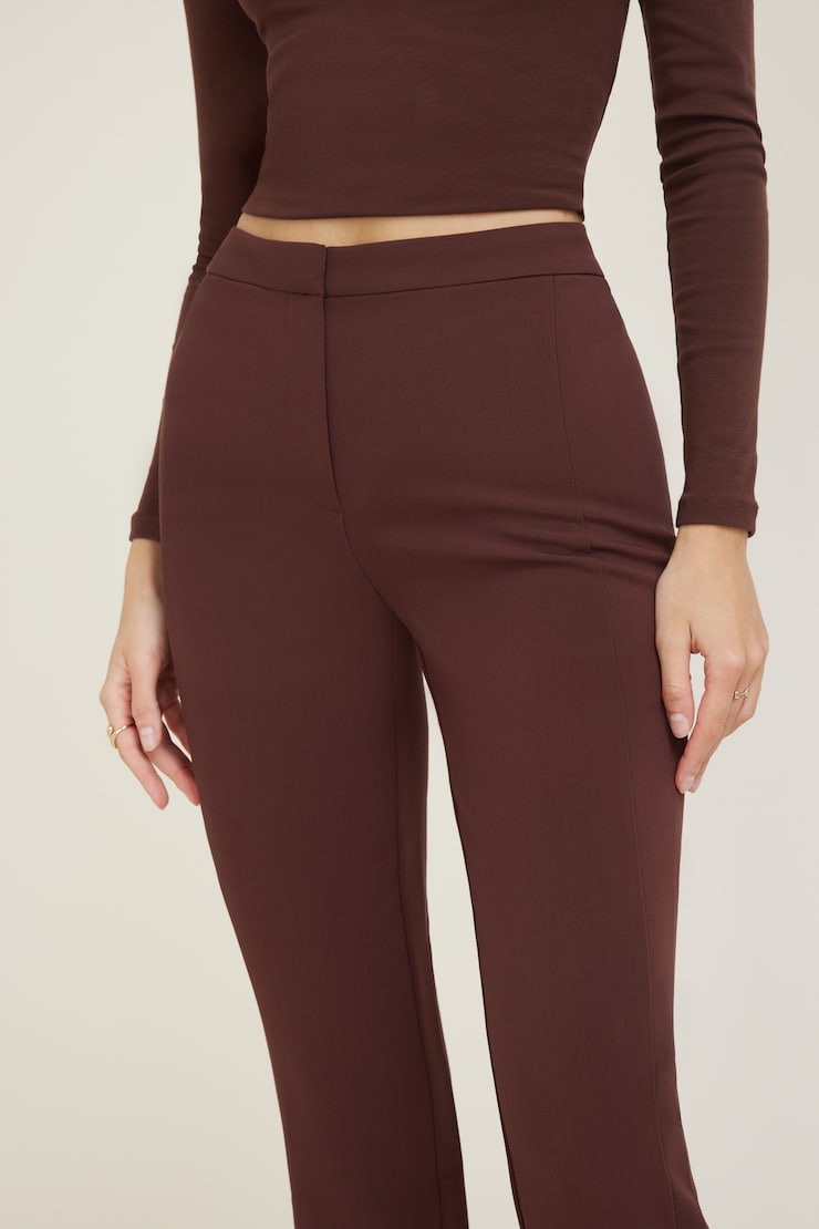 Sloan Slim Fit Pants Bitter Chocolate Burgundy large