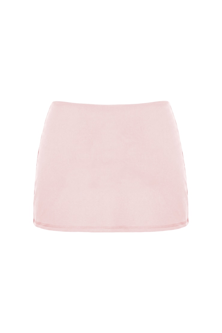 Active Low Rise A-Line Micro Skort, Pink, large