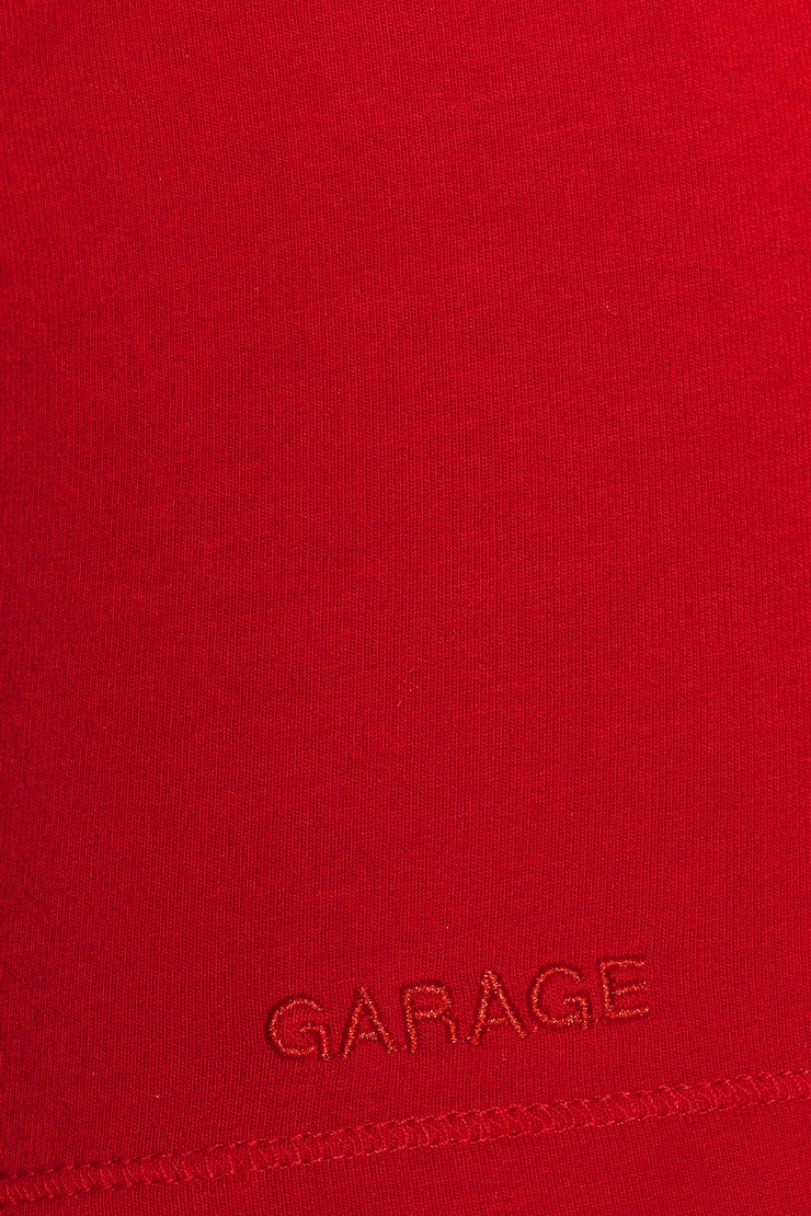 StretchTerry™ Cheeky Shorts, Scarlet Flame Red, large