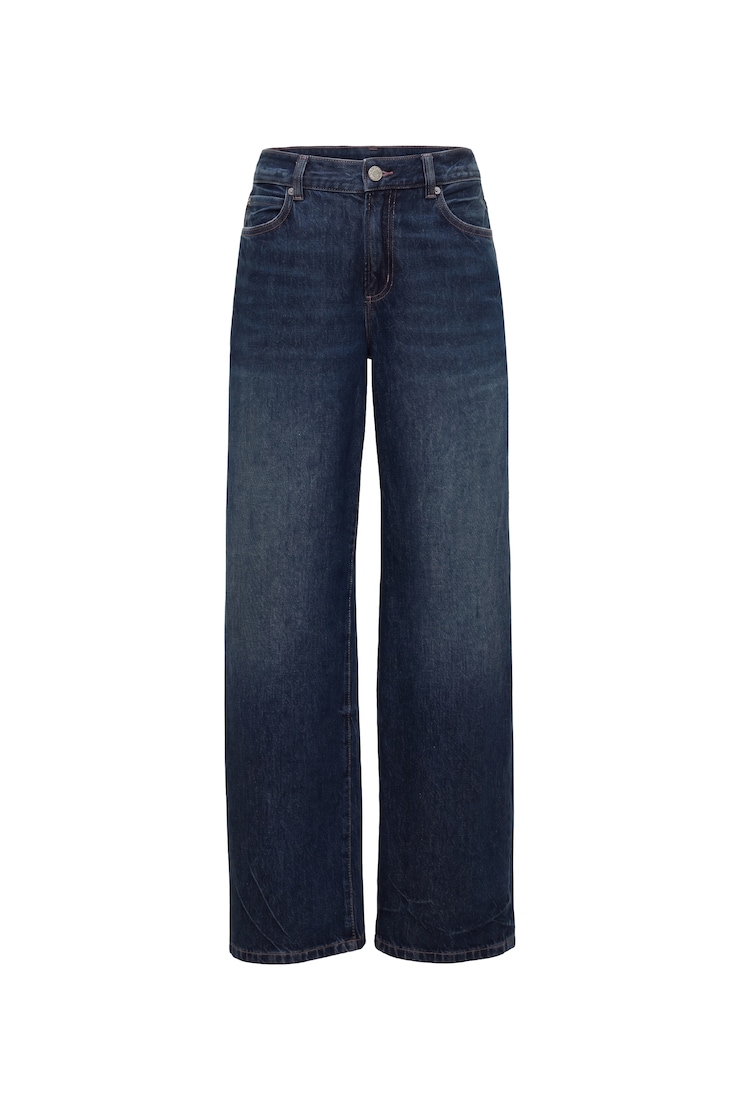Low Rise Baggy Jeans, Iris Blue, large