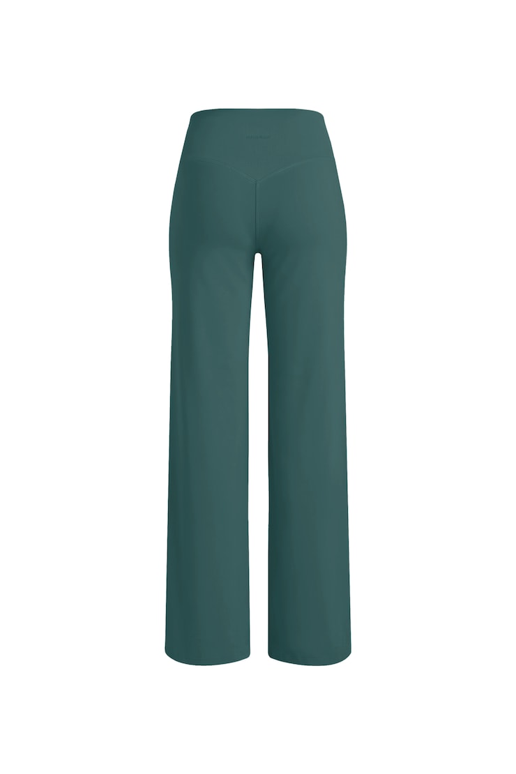 Pantalon Perfect Peachᵐᶜ à jambe large, Tentation sarcelle, large