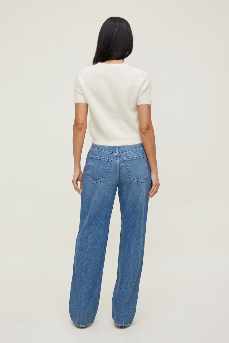 Premium Mohair Short Sleeve Cardigan