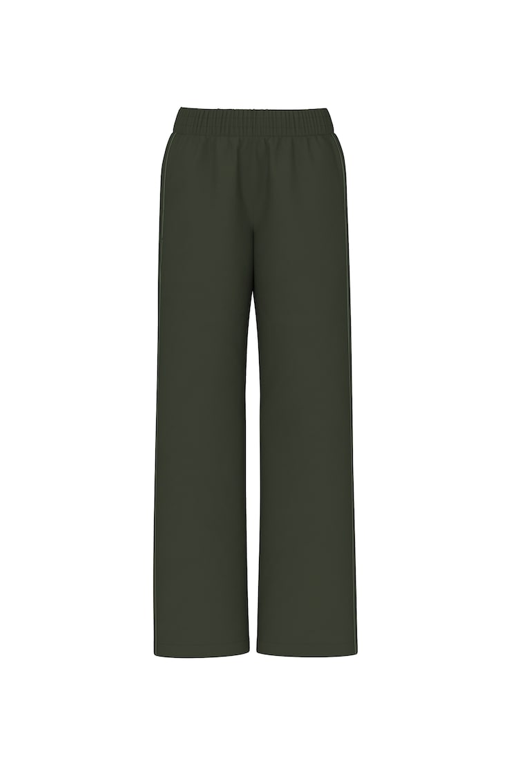 Studio Track Pants, Olive Obsession/Green, large