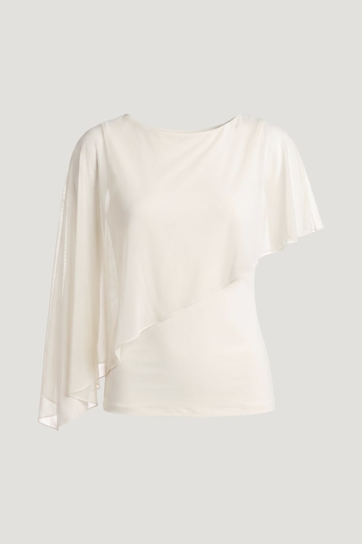 Sculpt Cape Top Calming Off White large