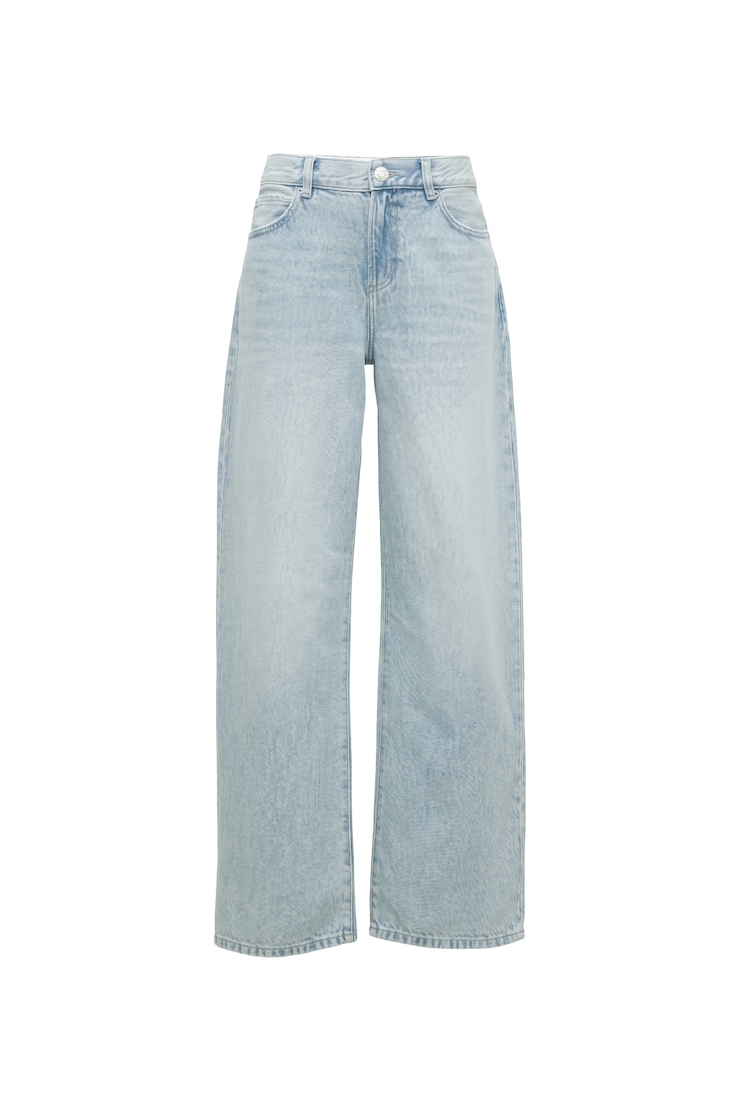 Low Rise Baggy Jeans, Aubrey Blue, large