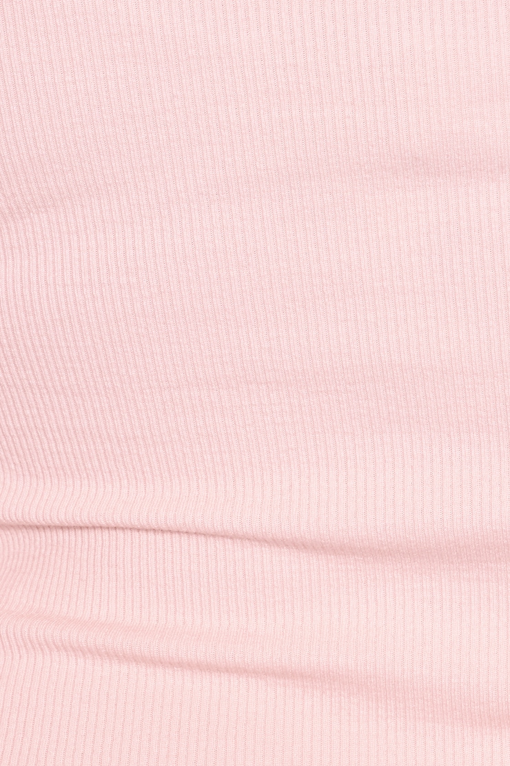 SnatchRib Crossover Longsleeve Top, Pink, large