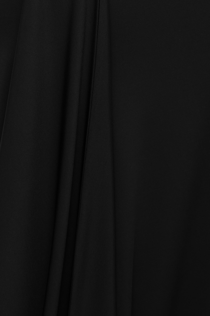 Sculpt Twisted Midi Skirt Jet Black large