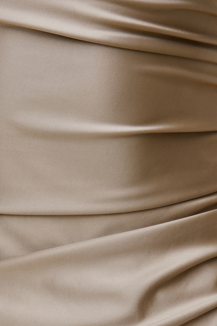 Jayde Stretch Satin Midi Dress