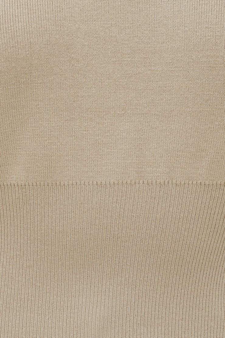 Cinched Boat Neck Sweater