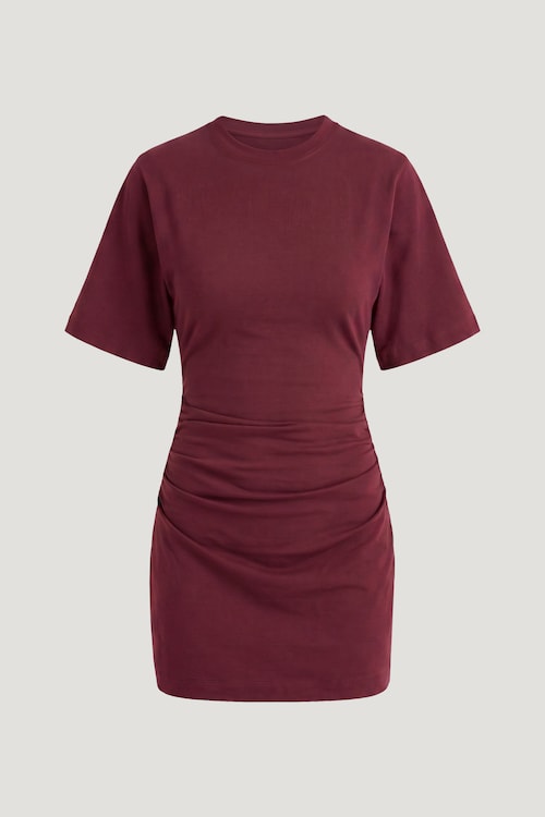 dynamite burgundy dress Andrea Cotton Mini Mens Black Leather Cowboy Halter neck whites DM:19 cold Imported