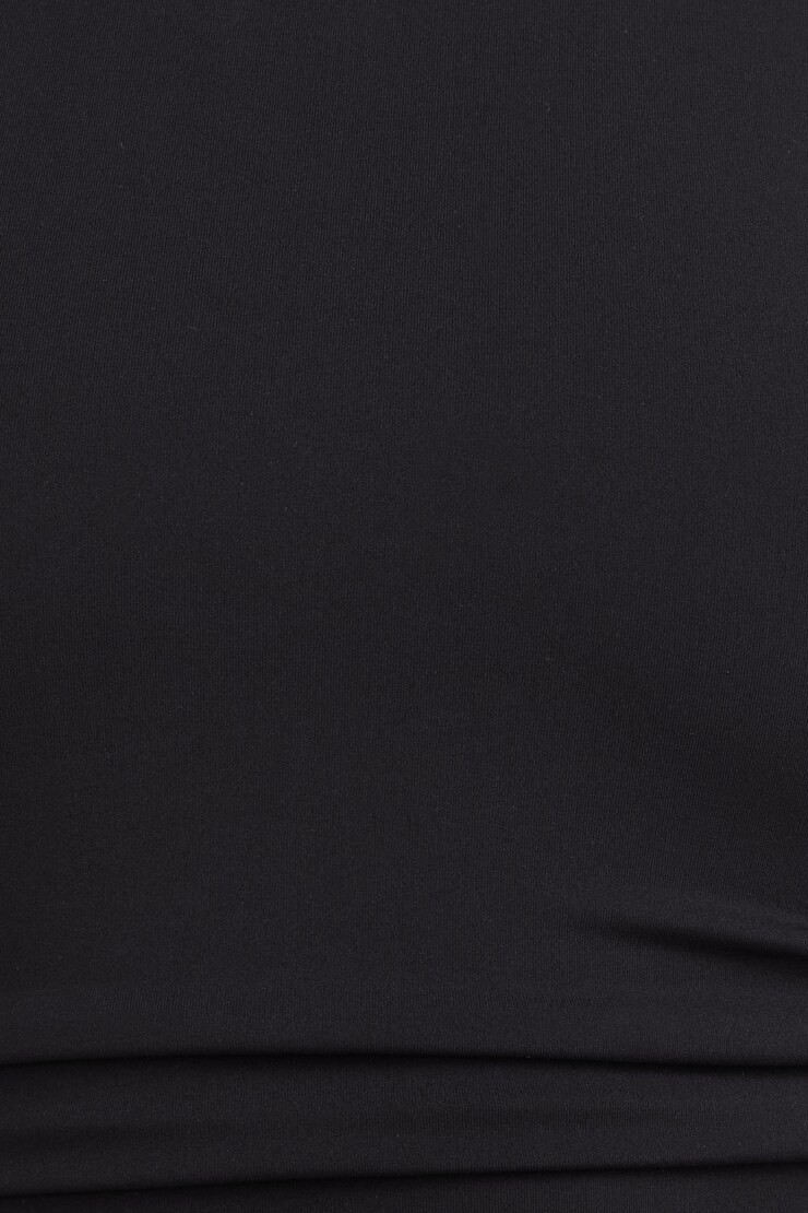 Dina Softform Open Back Bodysuit Jet Black large
