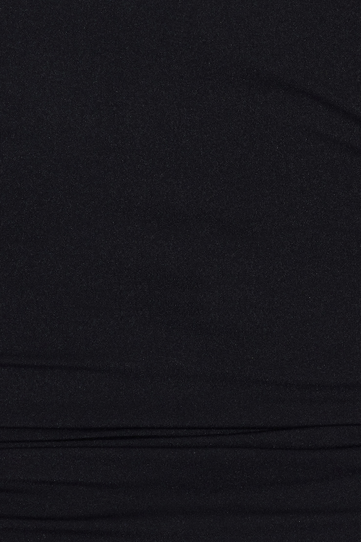 Sleek Scoop Tank Top, Jet Black, large