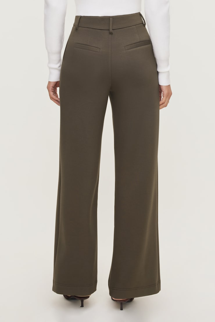 Alex Anywear Wide Leg Pants Wren Khaki large