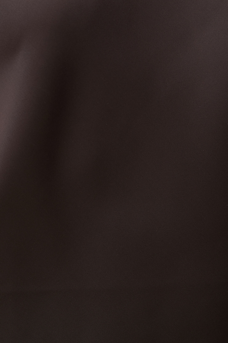 Open Back Satin Maxi Slip Dress Chocolate Torte Brown large
