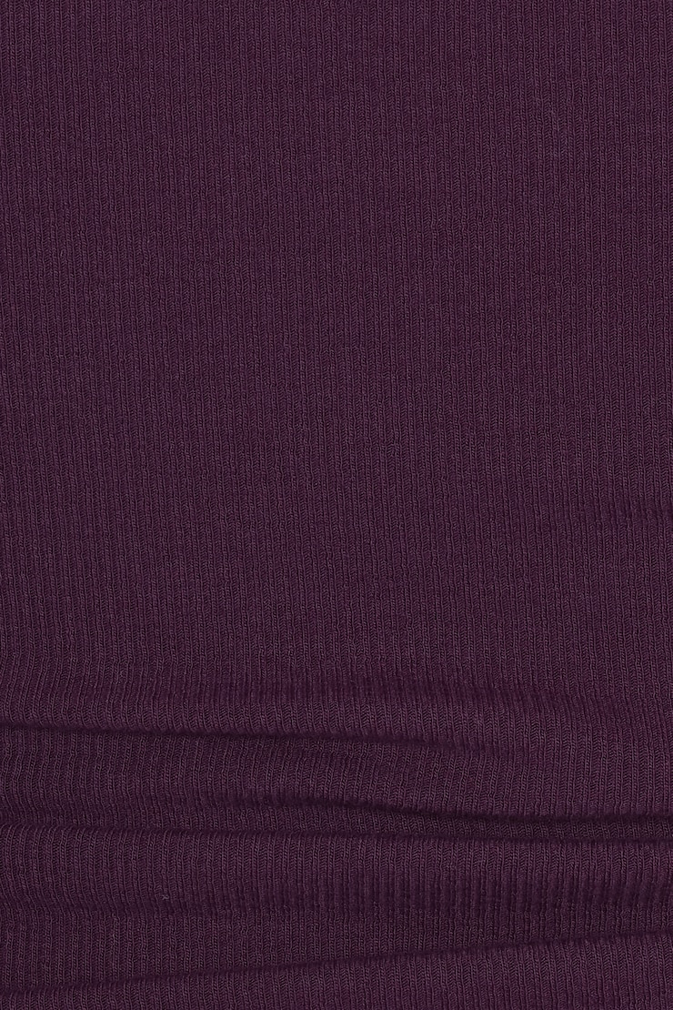 SnatchRib Crossover Longsleeve Top, Wild Berry Maroon, large