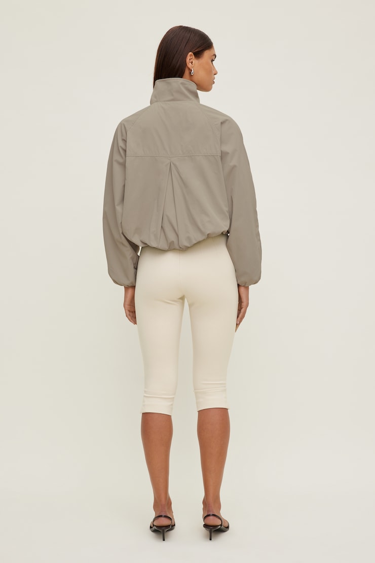 High Neck Wind Anorak Atmosphere Beige large