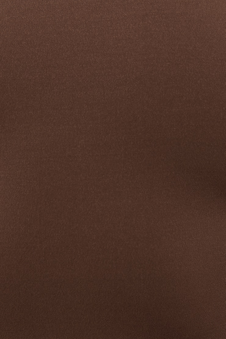 Sculpt Halter Neck Bodysuit Chocolate Lab large