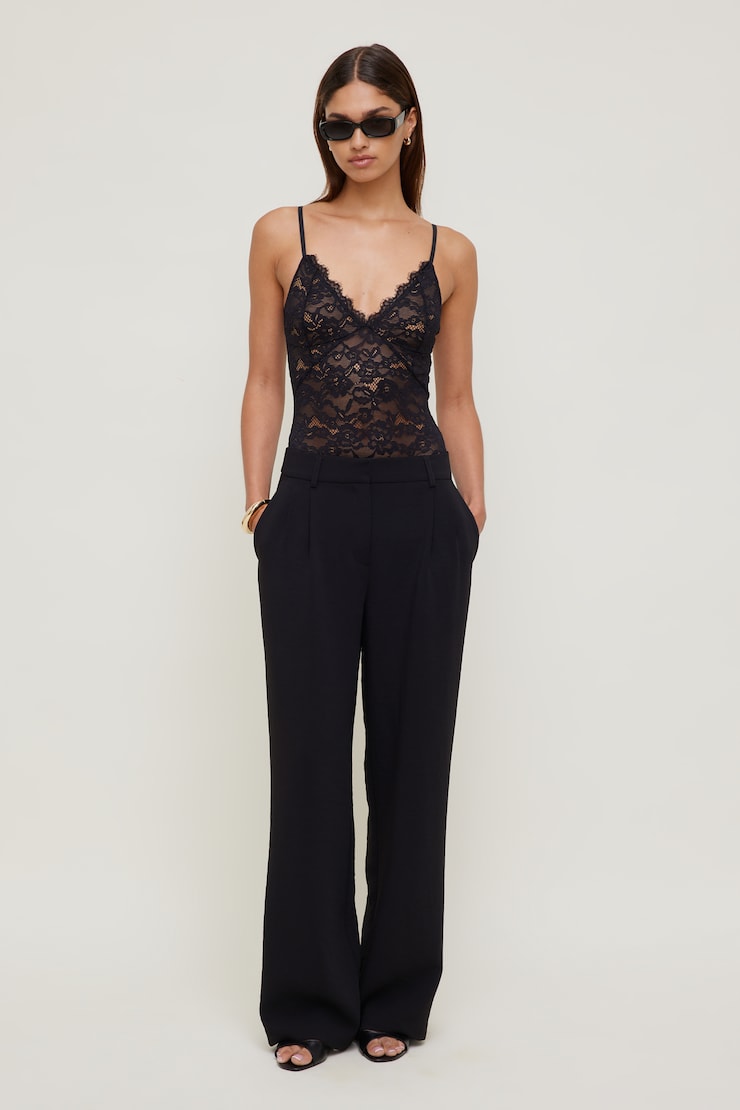 Lace Bodysuit Jet Black large