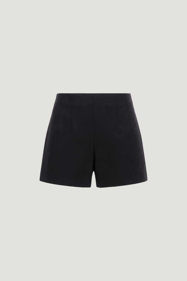 Ultra High Rise Shorts Jet Black large