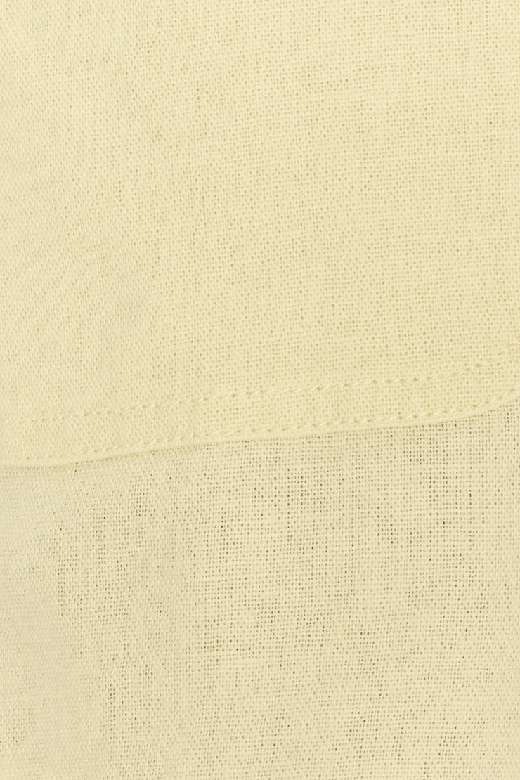 Clean Linen Mini Shorts