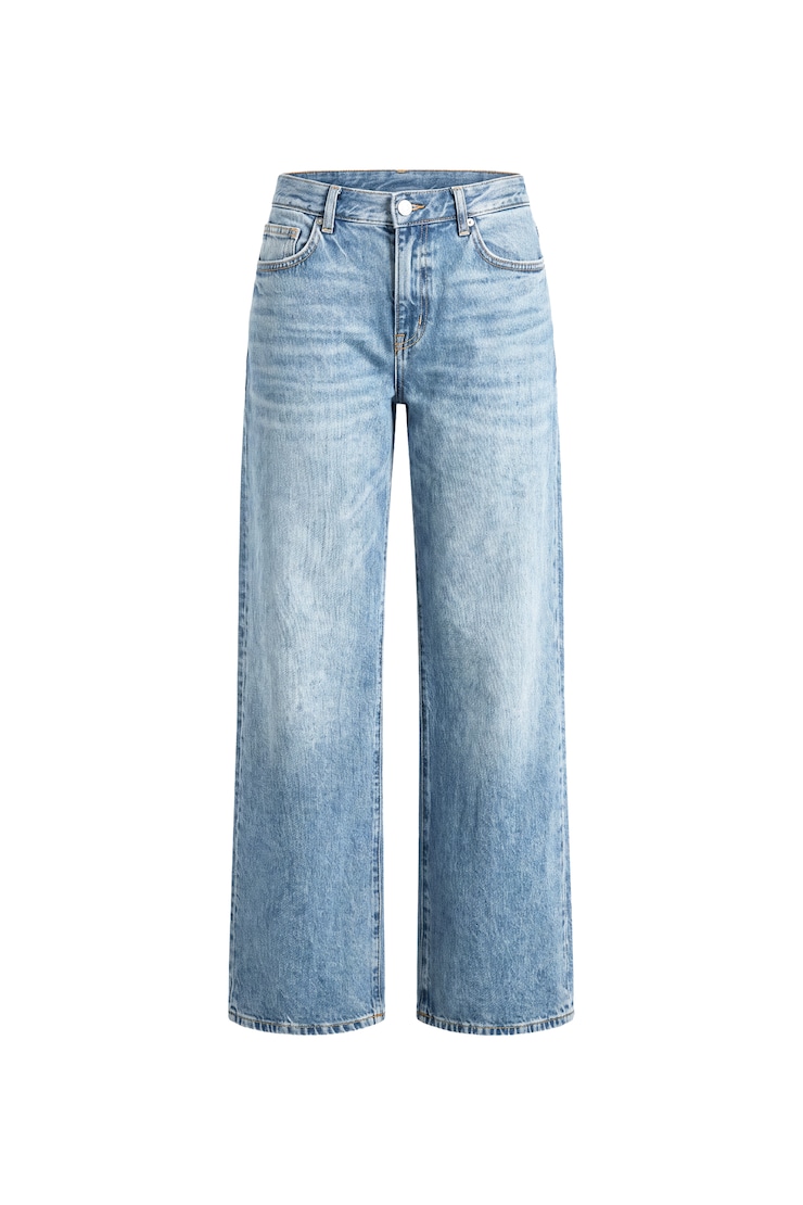 Low Rise Cheeky Jeans, Hailey Blue, large