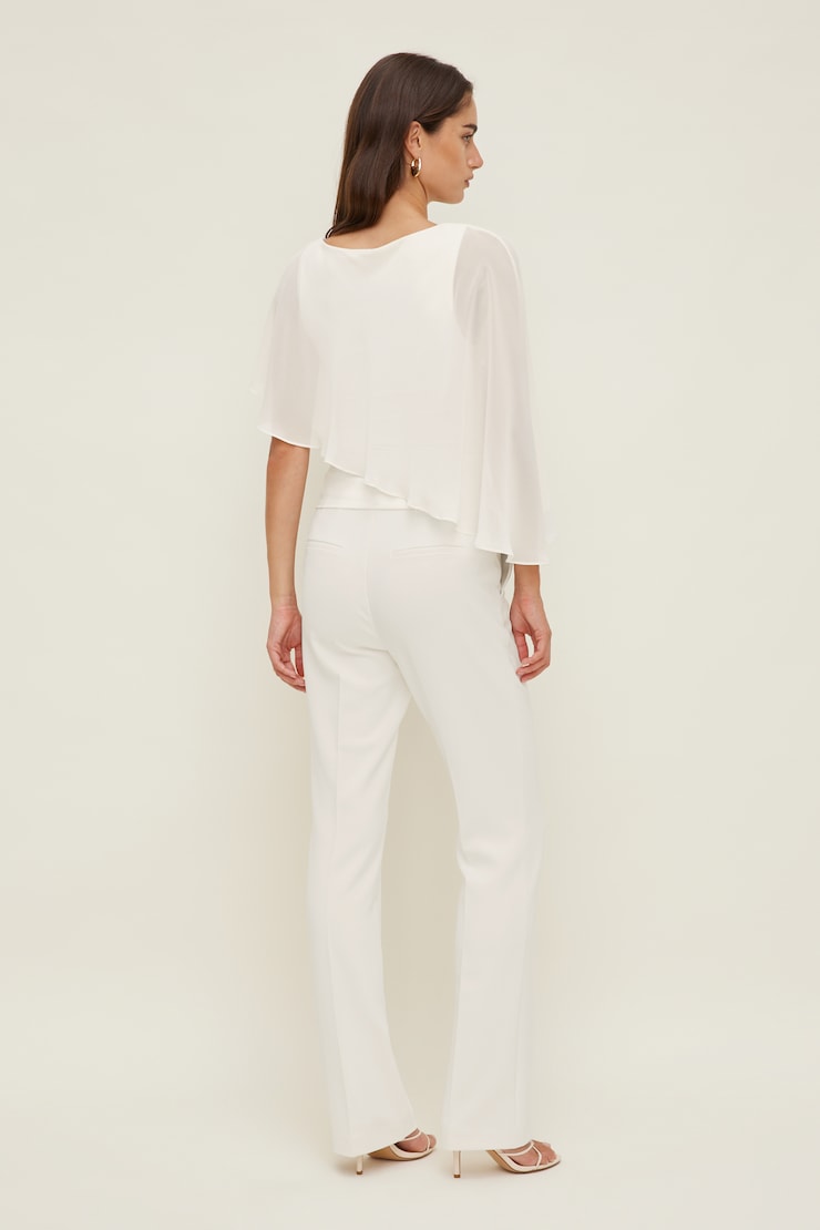Sculpt Cape Top Calming Off White large