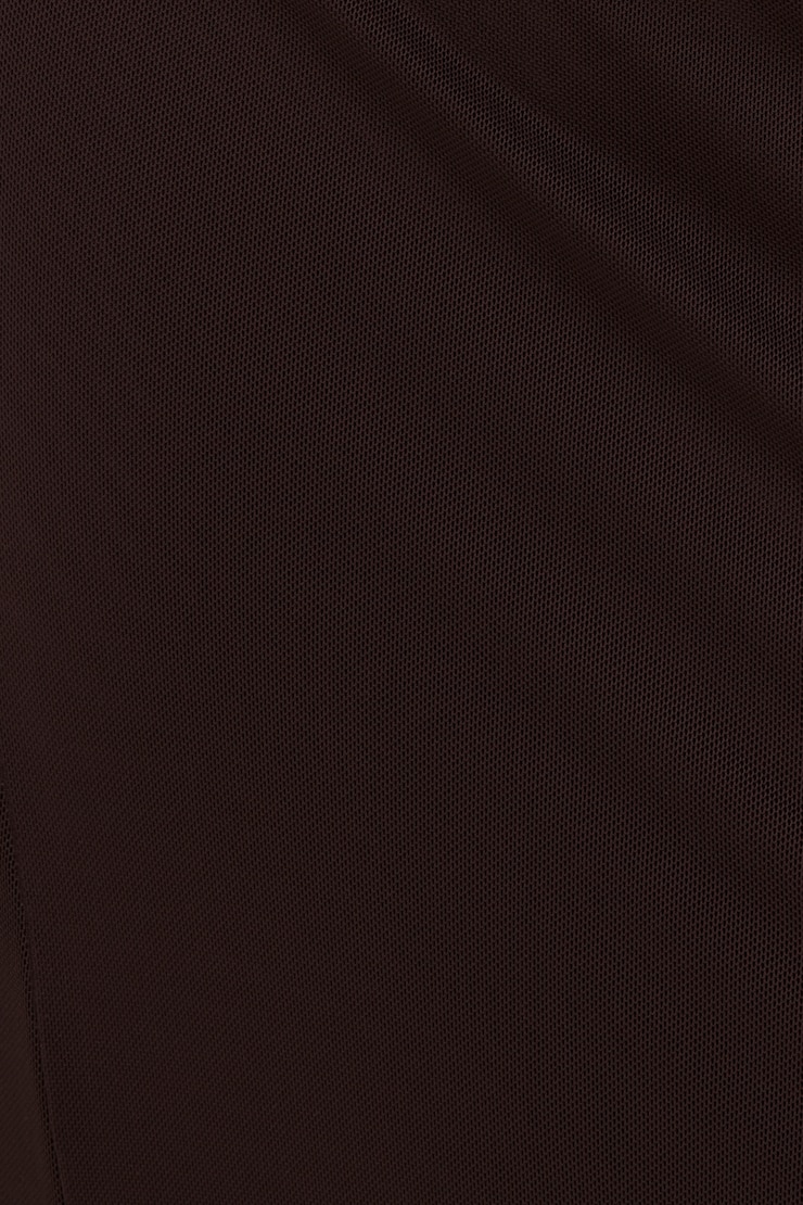 Kristina Mesh Maxi Dress Cherry Lacquer Burgundy large