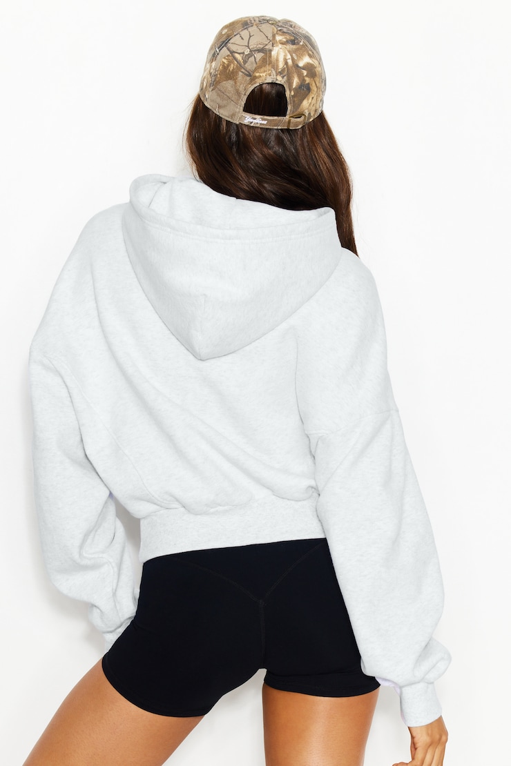 UltraFleece Cocoon Hoodie, Spring Grey Mix, large