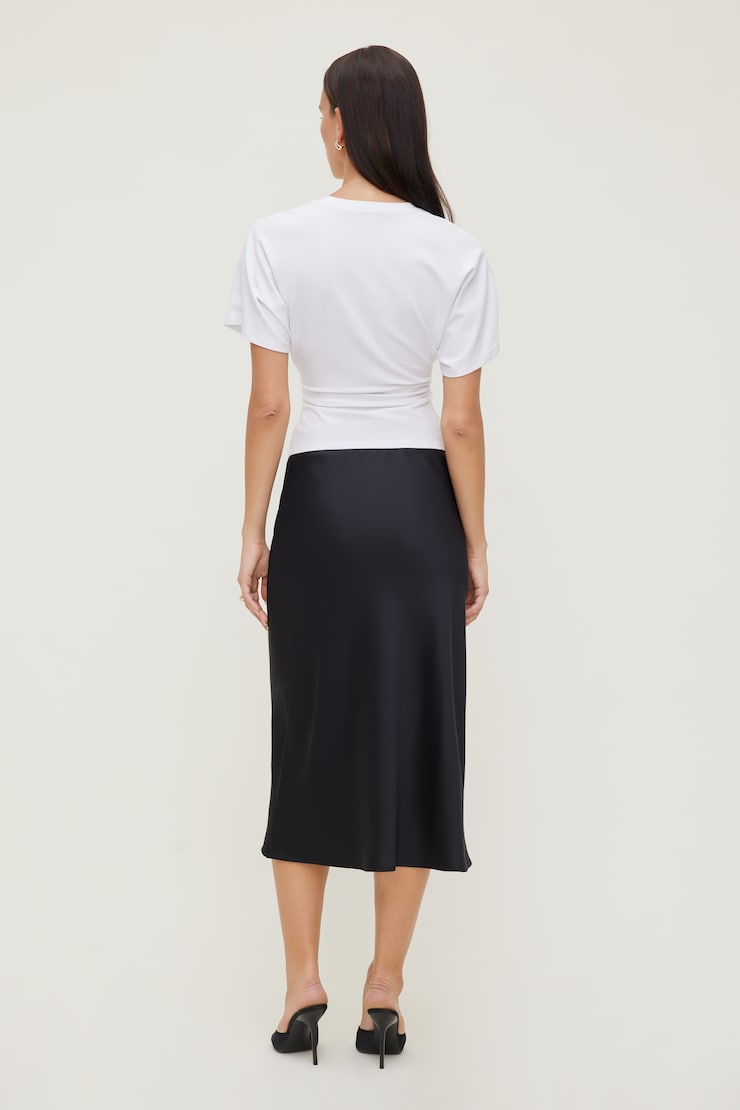 T-shirt Andrea en coton et spandex
