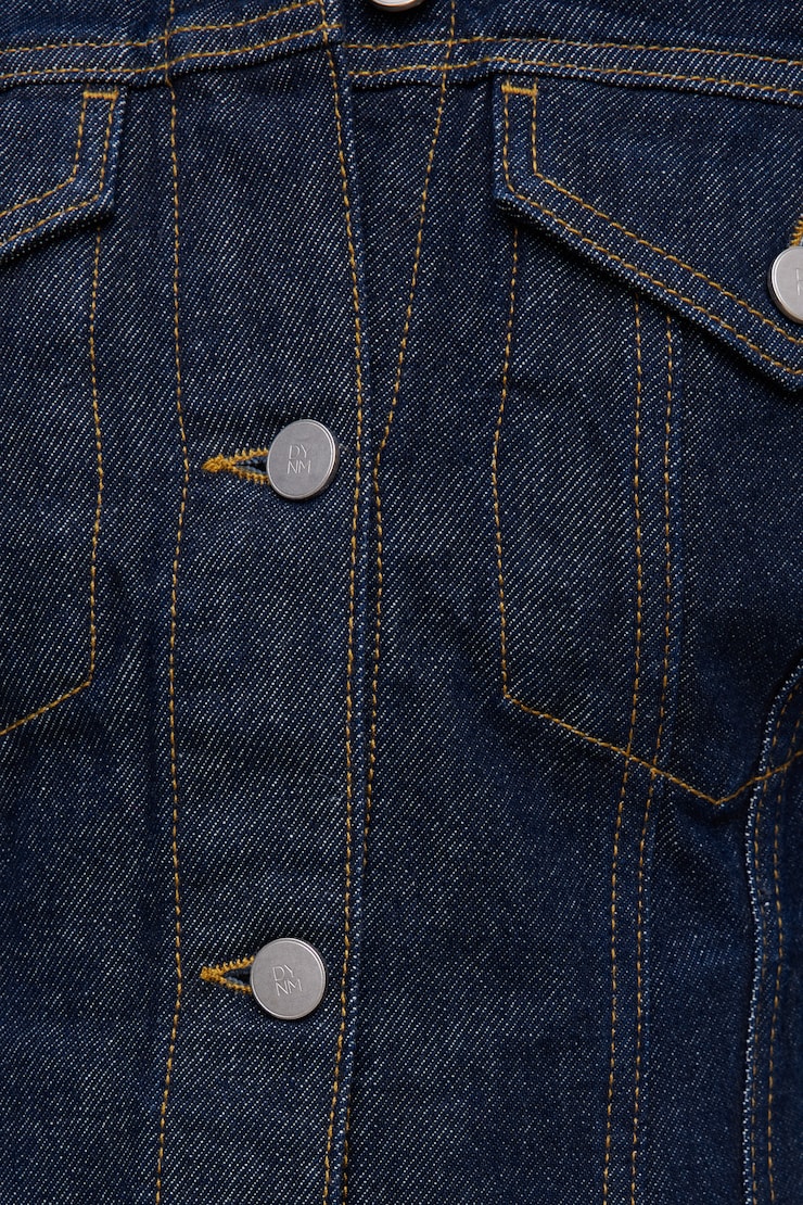 Cinched Denim Jacket