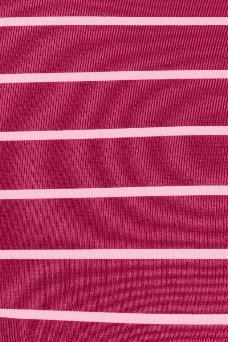 Cheeky Side Tie Bikini Bottom, Raspberry/Rose Garden, large