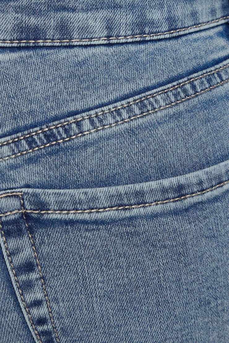 Low Rise Flare Jeans, Val Blue, large