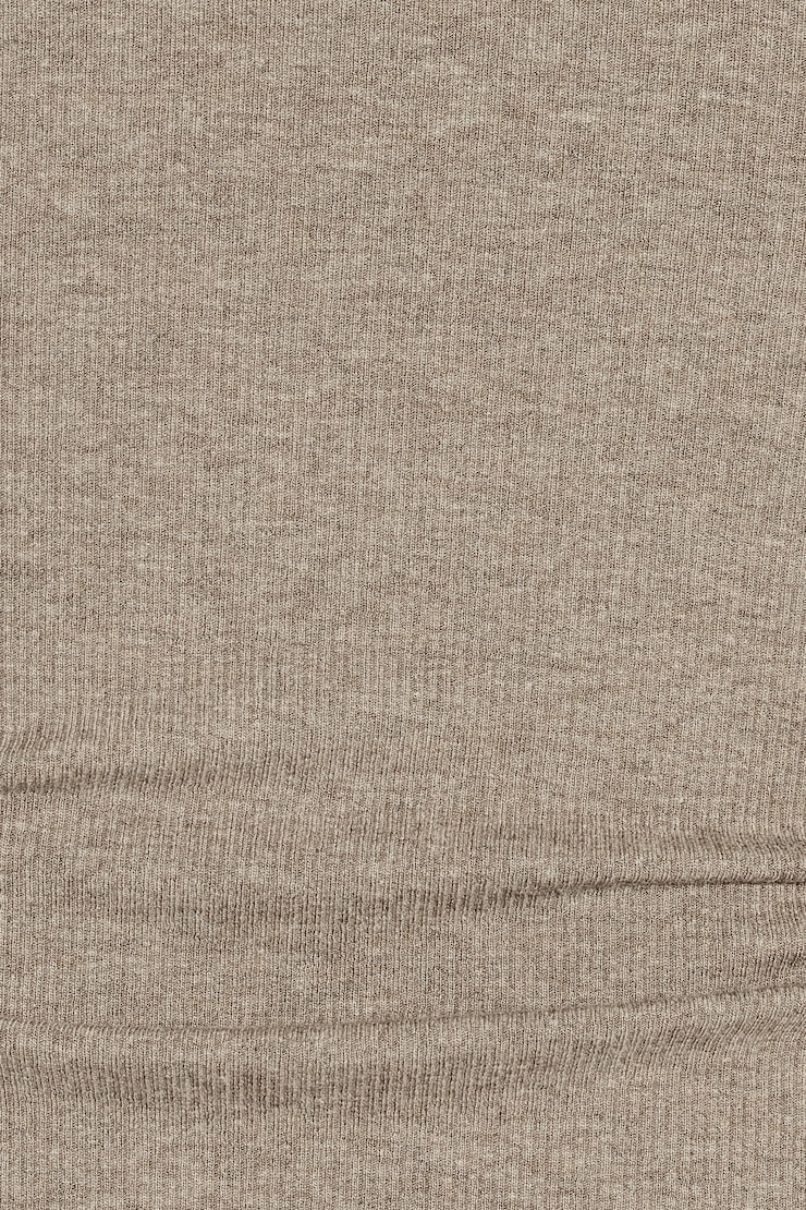 SnatchRib Crossover Longsleeve Top, Chalet Brown, large