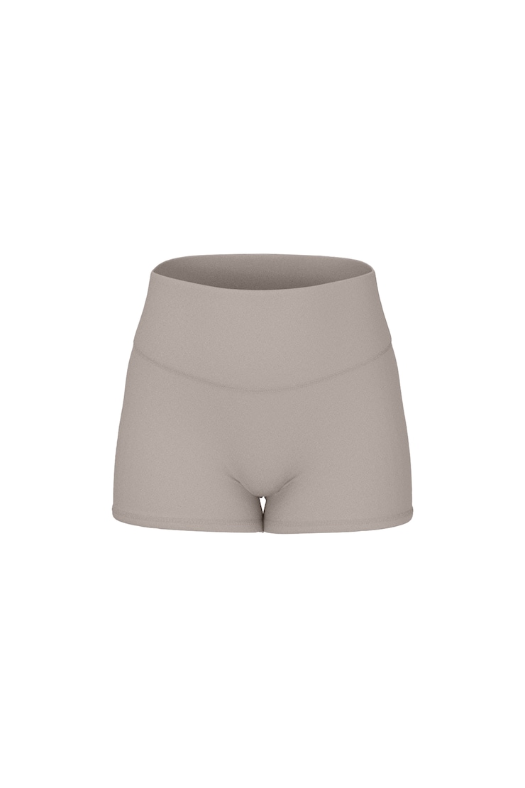 Active Booty Shorts, Satellite Beige, large