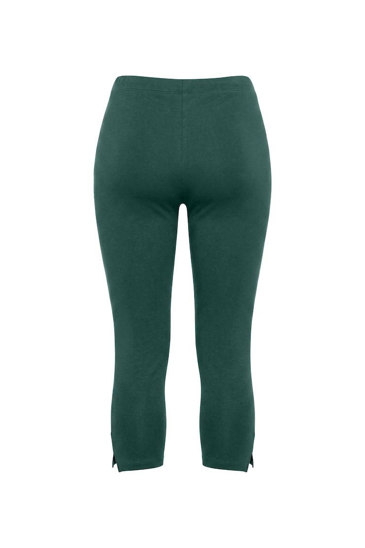 StretchTerry™ Capri Pants, Green Envy, large