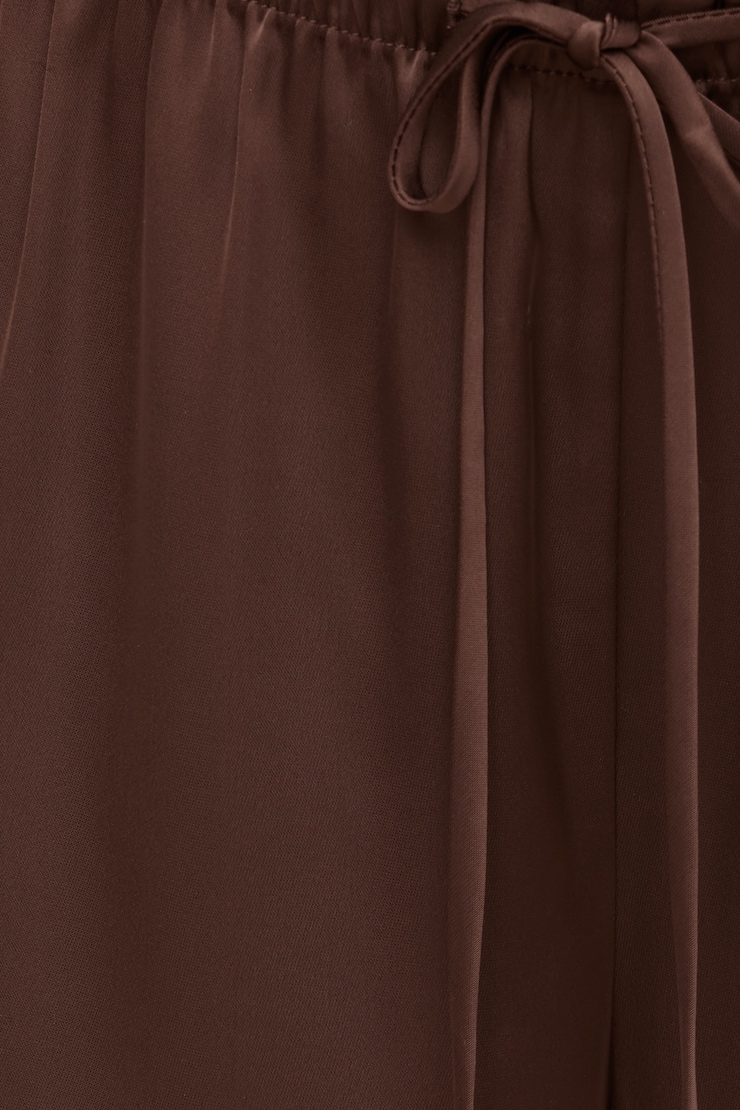 Leo Satin Wide Leg Pants