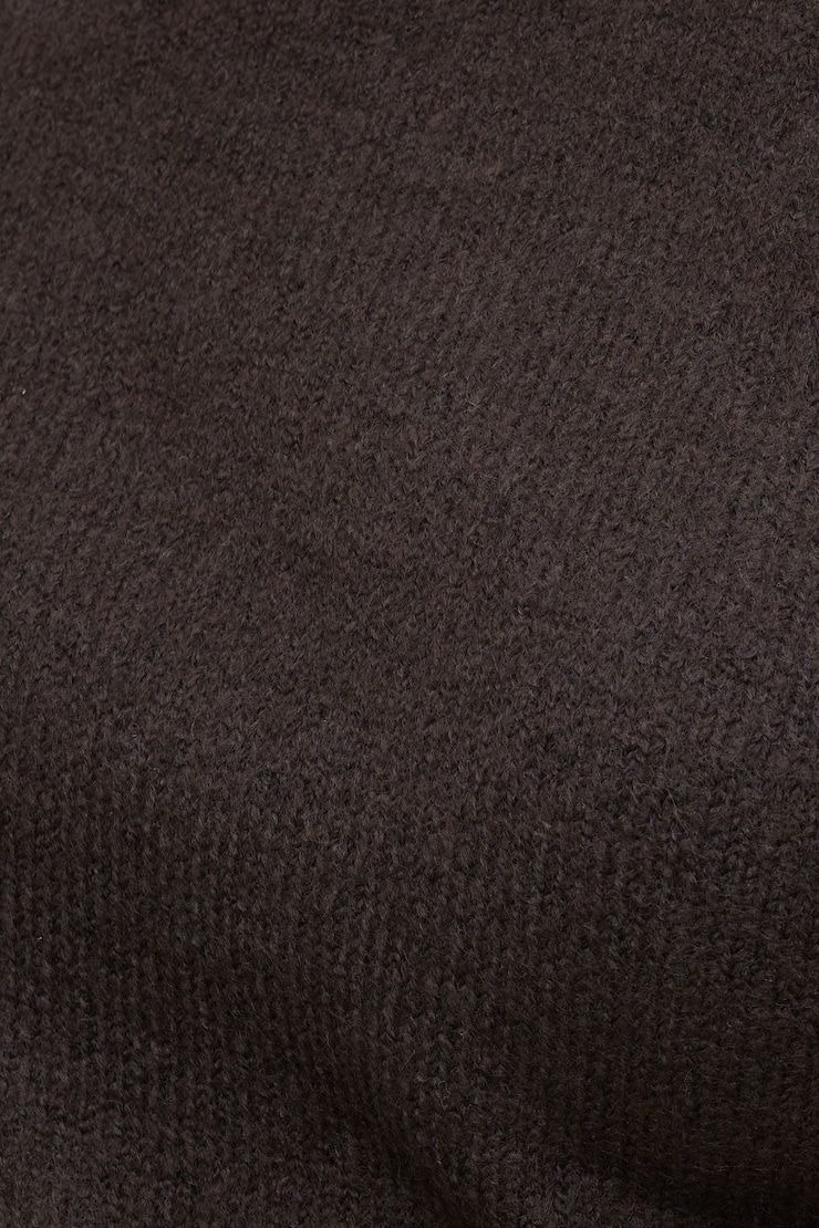 Lola Off Shoulder Sweater Java Brown large