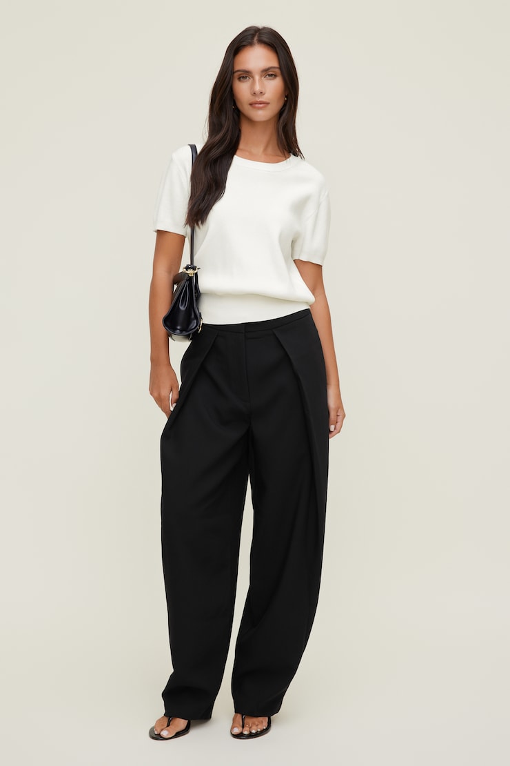Clara Short Sleeve Sweater