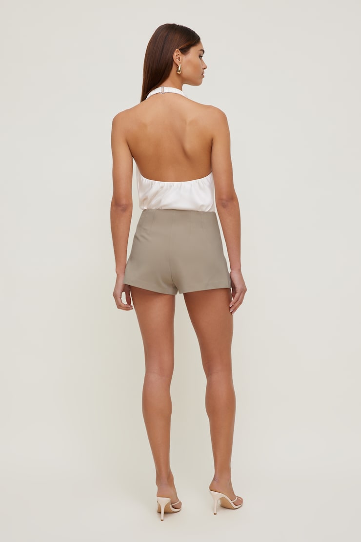 Ultra High Rise Shorts Simply Taupe large