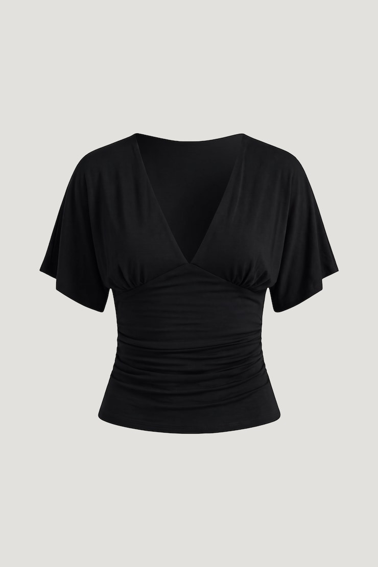Kenzie Flutter Sleeve Top