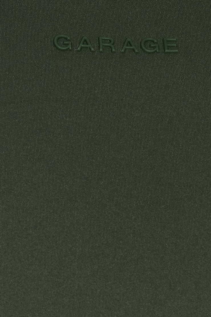 Active Layered Mesh Long Sleeve Top, Olive Obsession, large