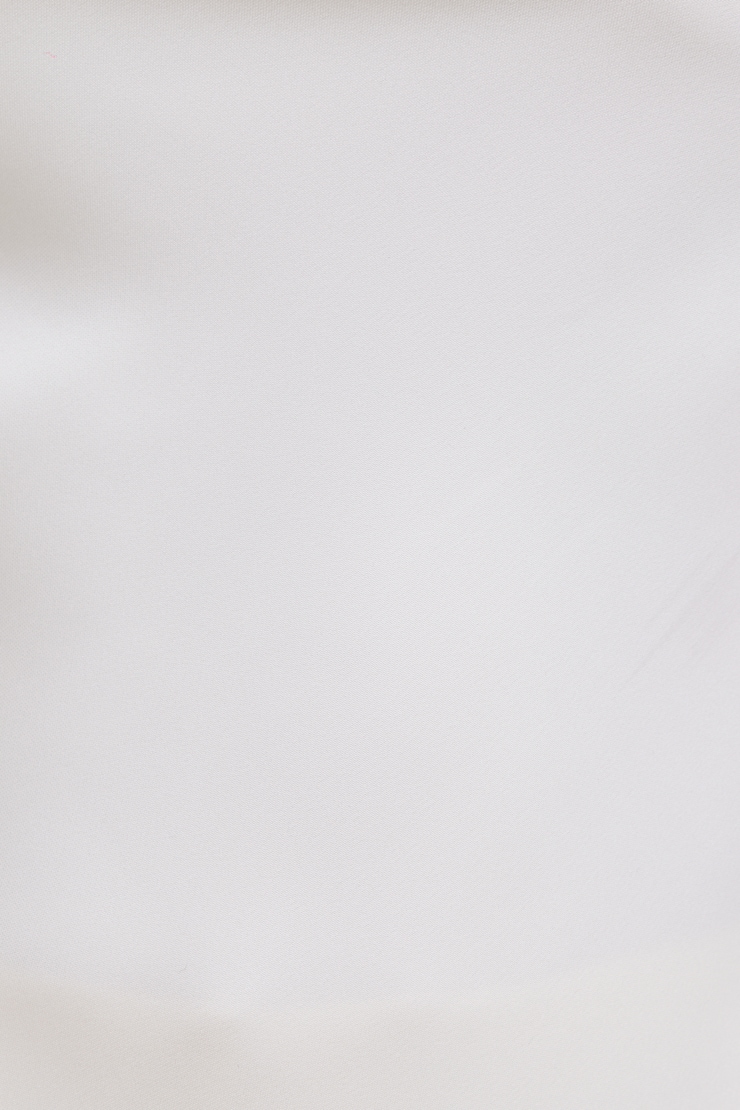 Asymmetric Satin Halter Blouse