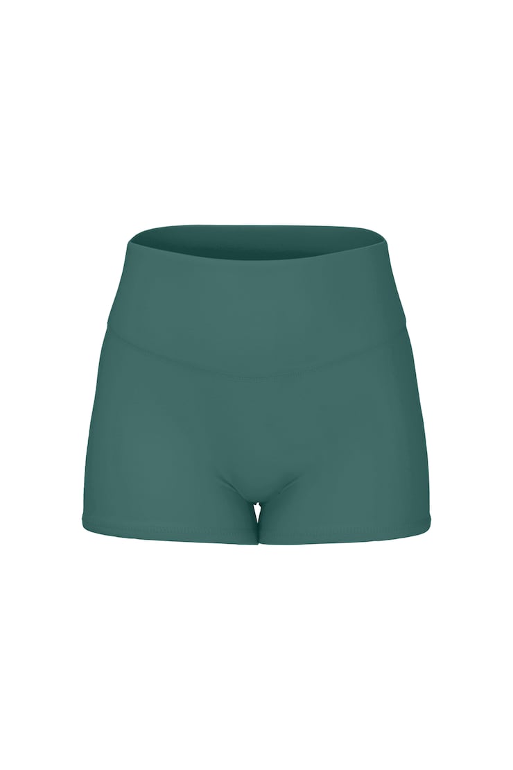 Short sport court Active de 3", Tentation sarcelle, large