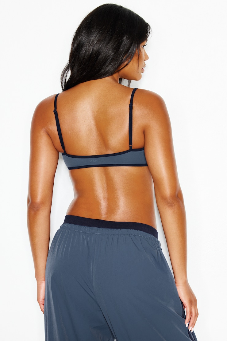 Active Micro Bra, Heated Indigo/Naughty Navy Blue, large