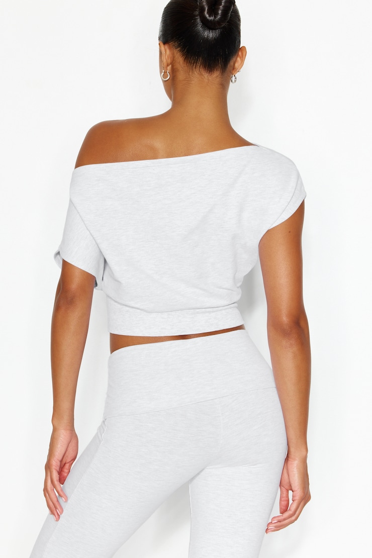 StretchTerry™ Off Shoulder Top