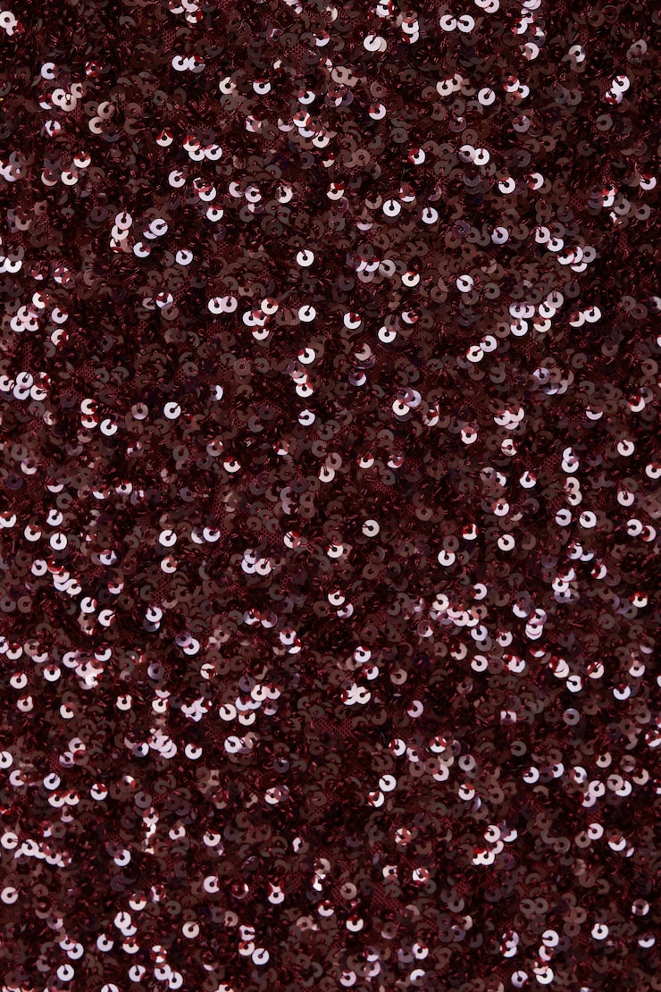 Selina Sequin Mini Dress Zinfandel Burgundy large