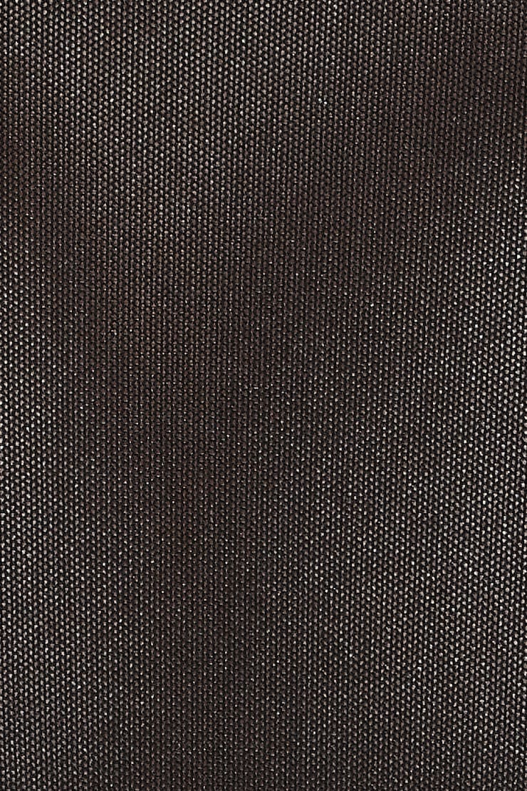 Mesh Long Sleeve Wrap Top, Jet Black, large