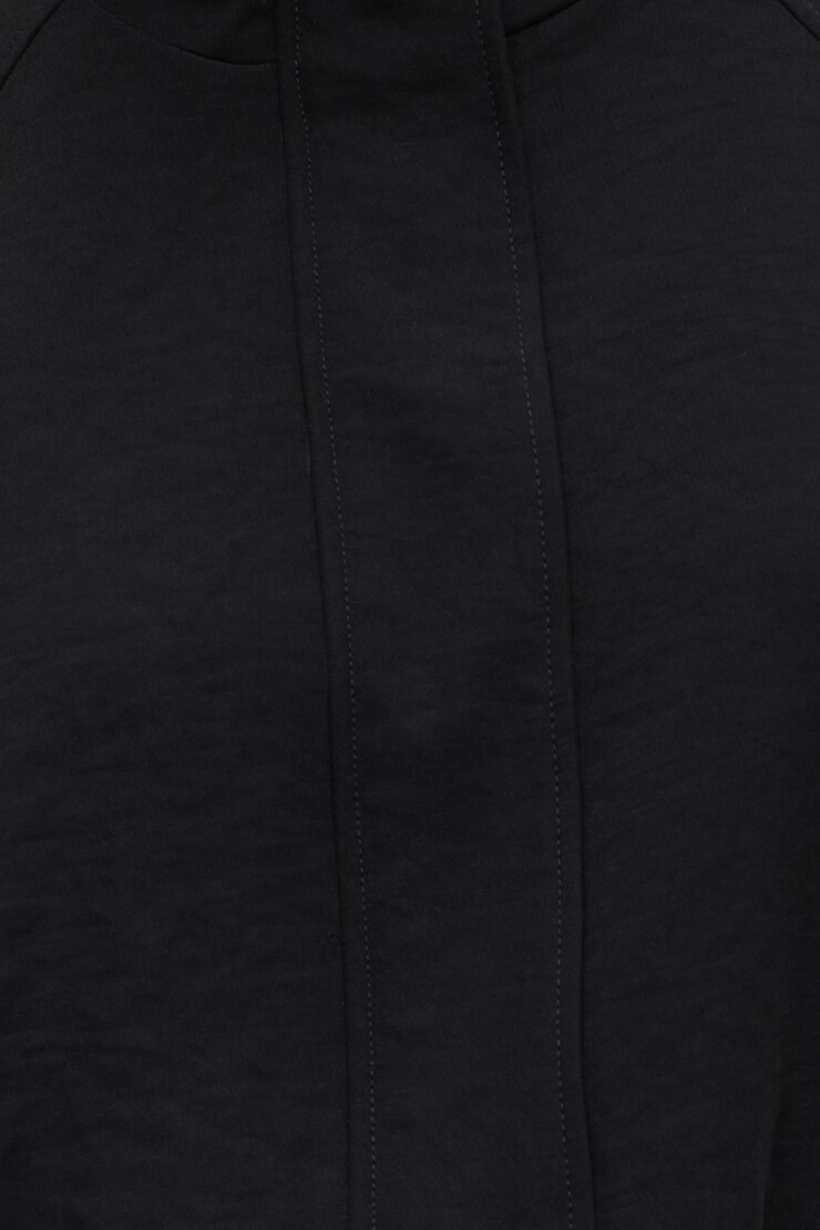 High Neck Airflow Anorak Jet Black large