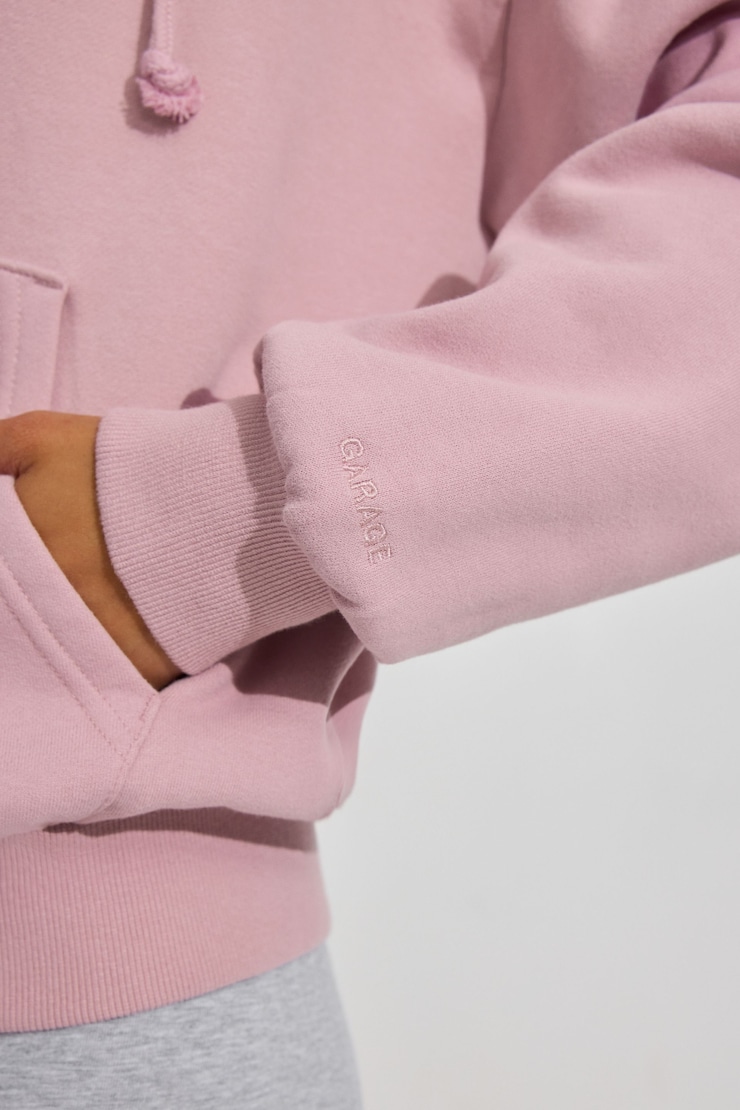 UltraFleece Full Zip Hoodie, Mauve Shadows, large